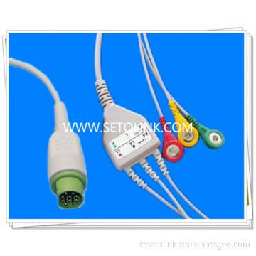 Siemens Serie 700/900/1200 Monitor ECG Cables